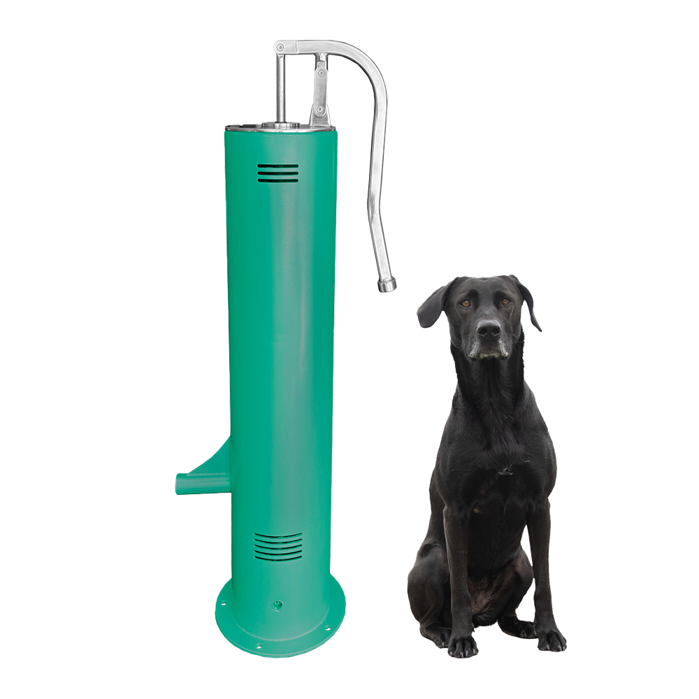 Cool Dog Water Fountain - Easy Flow Lever Handle - Surface Mount
