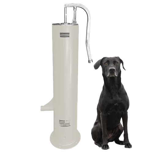 Cool Dog Water Fountain - Easy Flow Lever Handle - Surface Mount