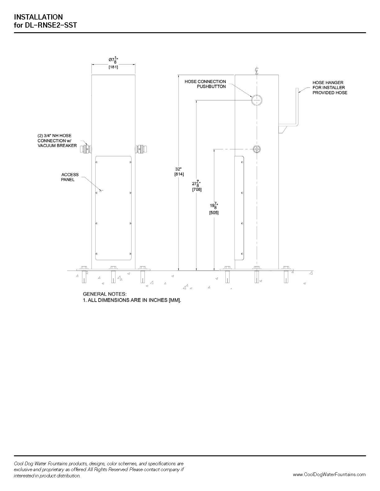 DL RNSE2 SST Rinse Water Station Page 2 DL RNSE2 SST Rinse Water Station Page 2